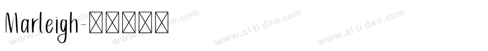 Marleigh字体转换