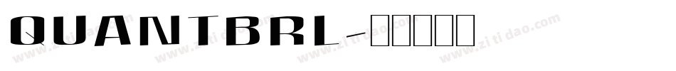 QUANTBRL字体转换