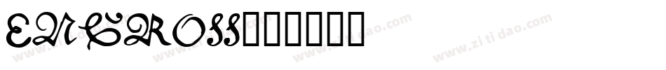 ENGROSS字体转换
