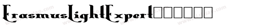 ErasmusLightExpert字体转换
