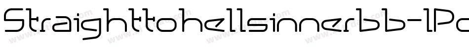 Straighttohellsinnerbb-lPoD字体转换