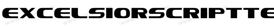 ExcelsiorScriptText字体转换