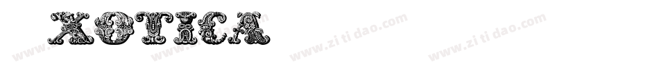 Exotica手机版字体转换
