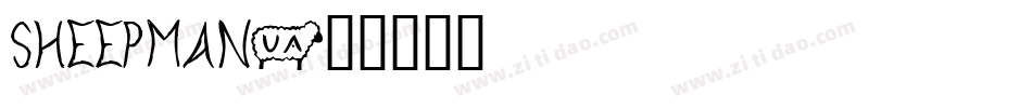 Sheepman字体转换