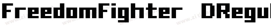 FreedomFighter3DRegular-5ML8字体转换