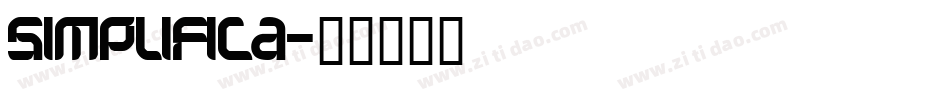 simplifica字体转换