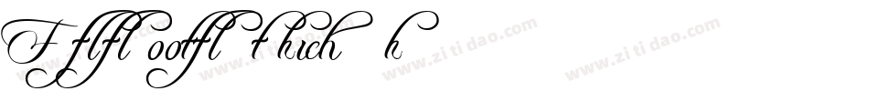 FreebooterItalic-5Xlv字体转换