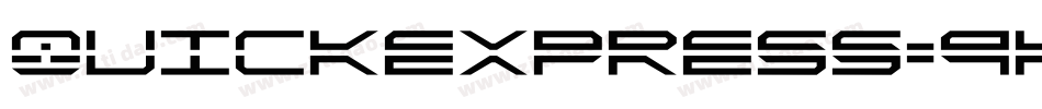 Quickexpress-9Kry字体转换