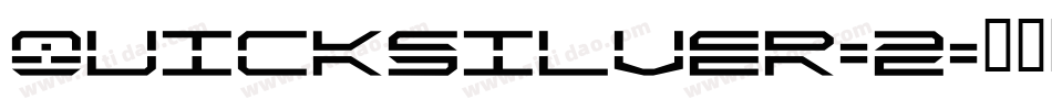 Quicksilver-2字体转换