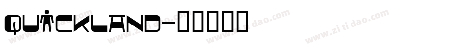 quickland字体转换