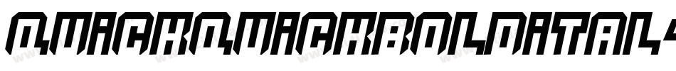 quickquickboldital字体转换