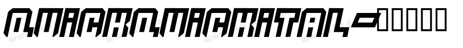 quickquickital字体转换