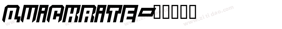 quickrite字体转换