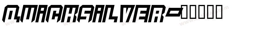 QUICKSILVER字体转换