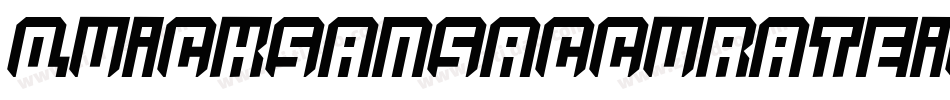 QuicksansAccurateICG字体转换