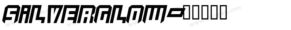 Silverglow字体转换