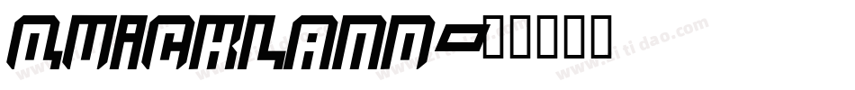quickland字体转换
