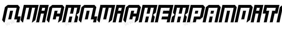quickquickexpandital字体转换