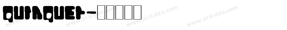 QUINQUEF字体转换