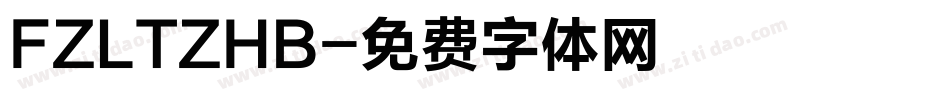 FZLTZHB字体转换