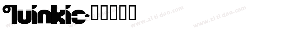 QUINKIE字体转换