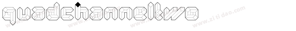QuadChannelTwo字体转换