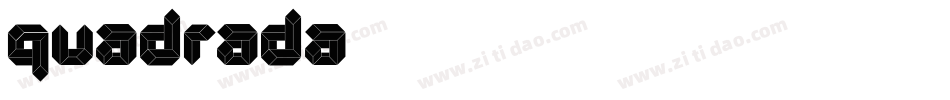 Quadrada字体转换