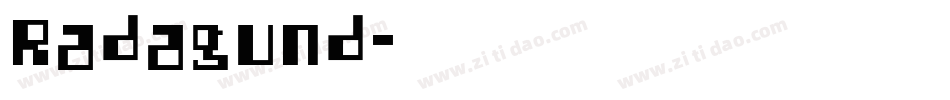 Radagund字体转换