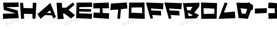 ShakeItOffBold-1L9j字体转换