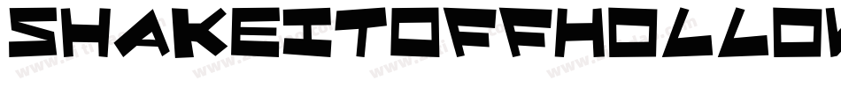 ShakeItOffHollow-RzAv字体转换