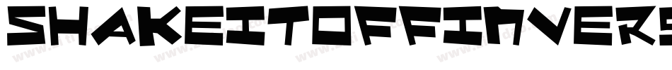ShakeItOffInverse-8WRZ字体转换