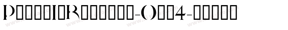 PixelIiRegular-Omr4字体转换