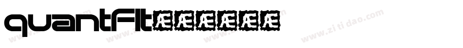 quantflt字体转换