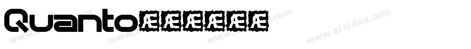 Quanto字体转换