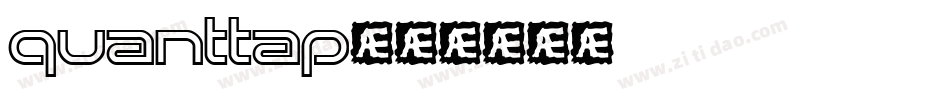 quanttap字体转换