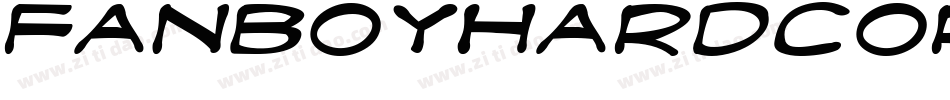 FanboyHardcoreBold-Bwx字体转换