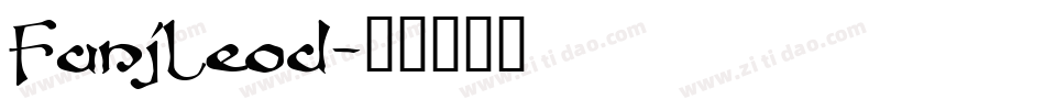 FanjLeod字体转换