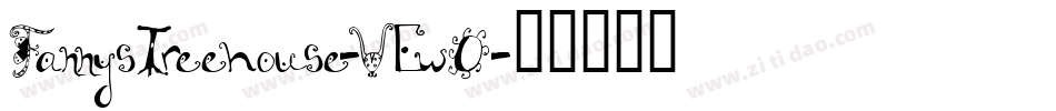 FannysTreehouse-VEw0字体转换