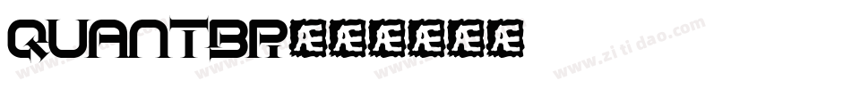 QUANTBR字体转换