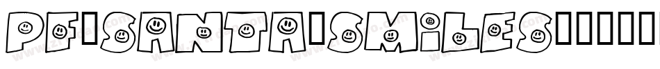 Pf_santa_smiles字体转换