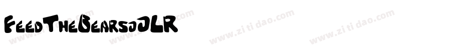 FeedTheBears-jJLR字体转换