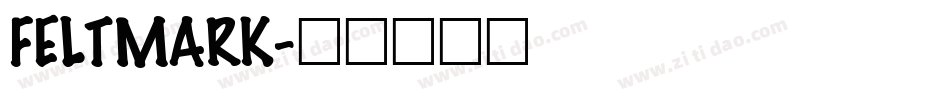 FELTMARK字体转换