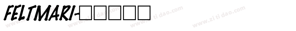 FELTMARI字体转换