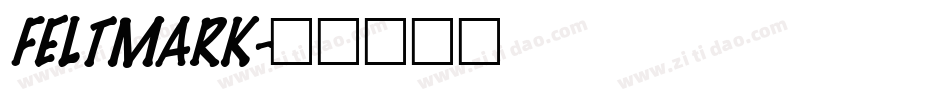 FELTMARK字体转换