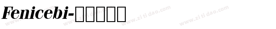 Fenicebi字体转换