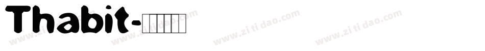 Thabit字体转换