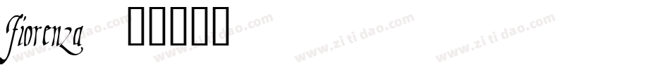 Fiorenza字体转换