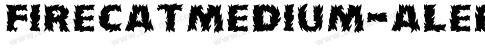 FirecatMedium-ALep字体转换