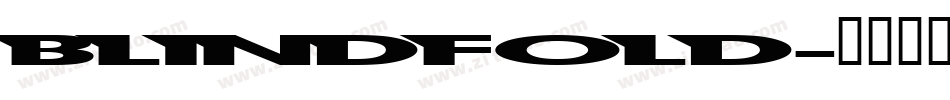 BLINDFOLD字体转换