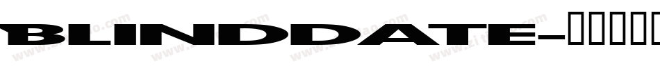 Blinddate字体转换